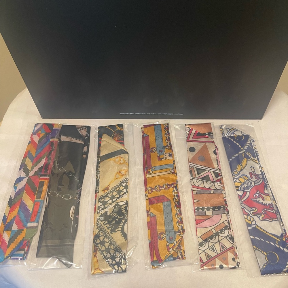 Colorful Patterned Skinny Silk Willy’s - Multicolor Set , pick one